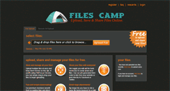 Desktop Screenshot of filescamp.com